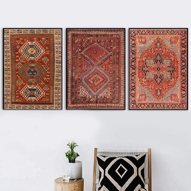 Oriental Pattern Wandposter