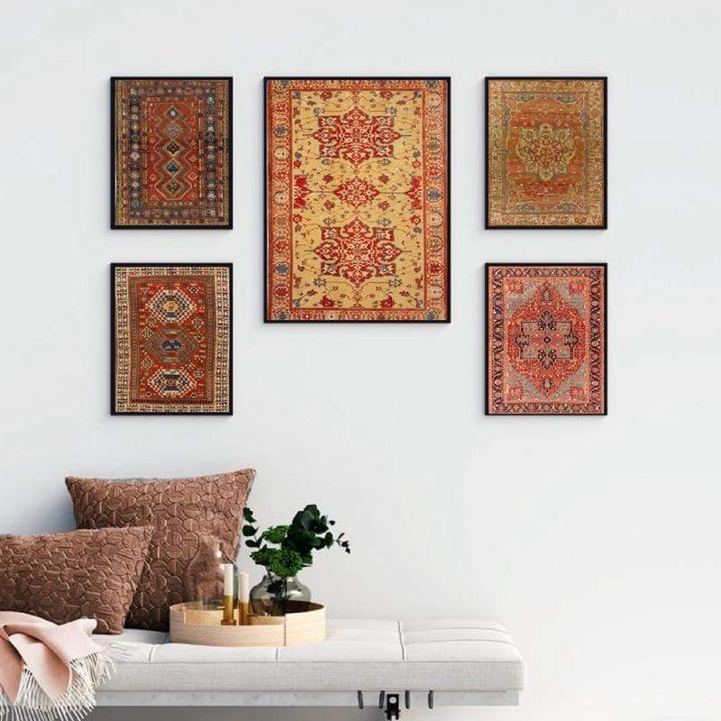 Oriental Pattern Wandposter