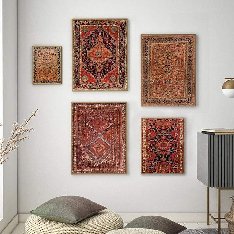 Oriental Pattern Wandposter