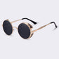Frendorf | Steampunk Vintage Runde Sonnenbrille Limitierte Auflage