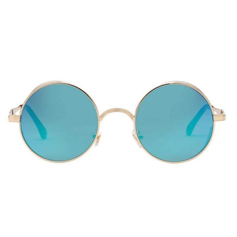 Frendorf | Steampunk Vintage Runde Sonnenbrille Limitierte Auflage