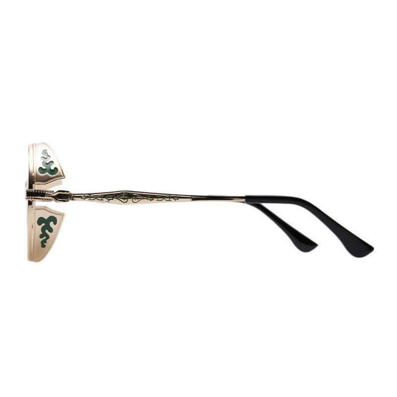 Frendorf | Steampunk Vintage Runde Sonnenbrille Limitierte Auflage
