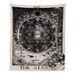 Der Stern Tarot-Karten Wandteppich