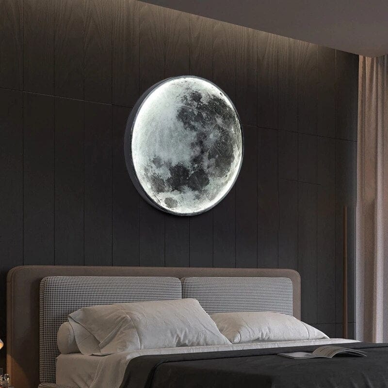 Wandmontierte Mondlampe