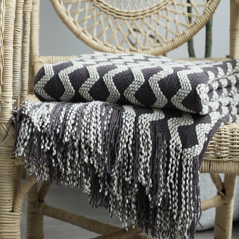Nordic Strickdecke