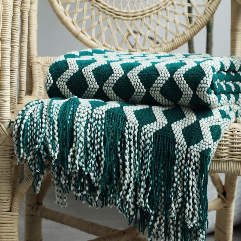 Nordic Strickdecke