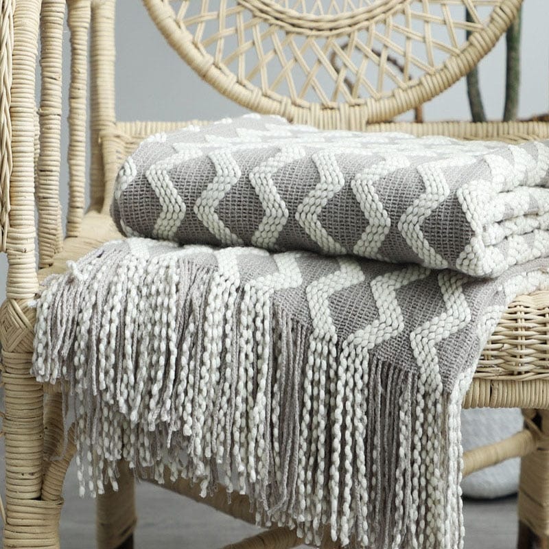 Nordic Strickdecke
