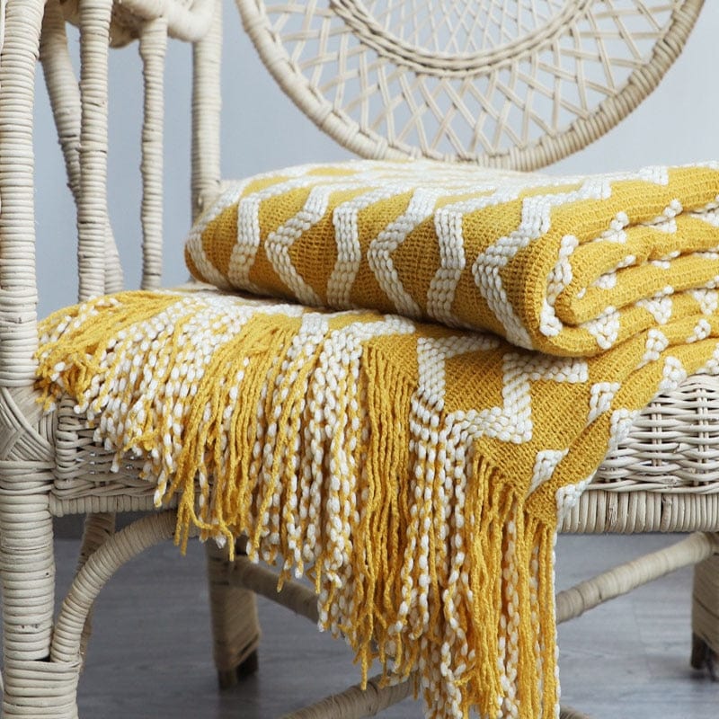 Nordic Strickdecke