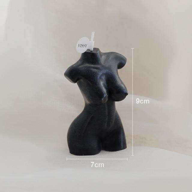 Weibliche Form Kerzen (5 Farben)