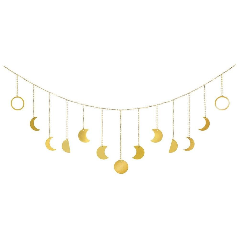 Mondphase Wandbehang