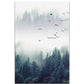 3-teilige Nordic Forest Landscape Wandkunst