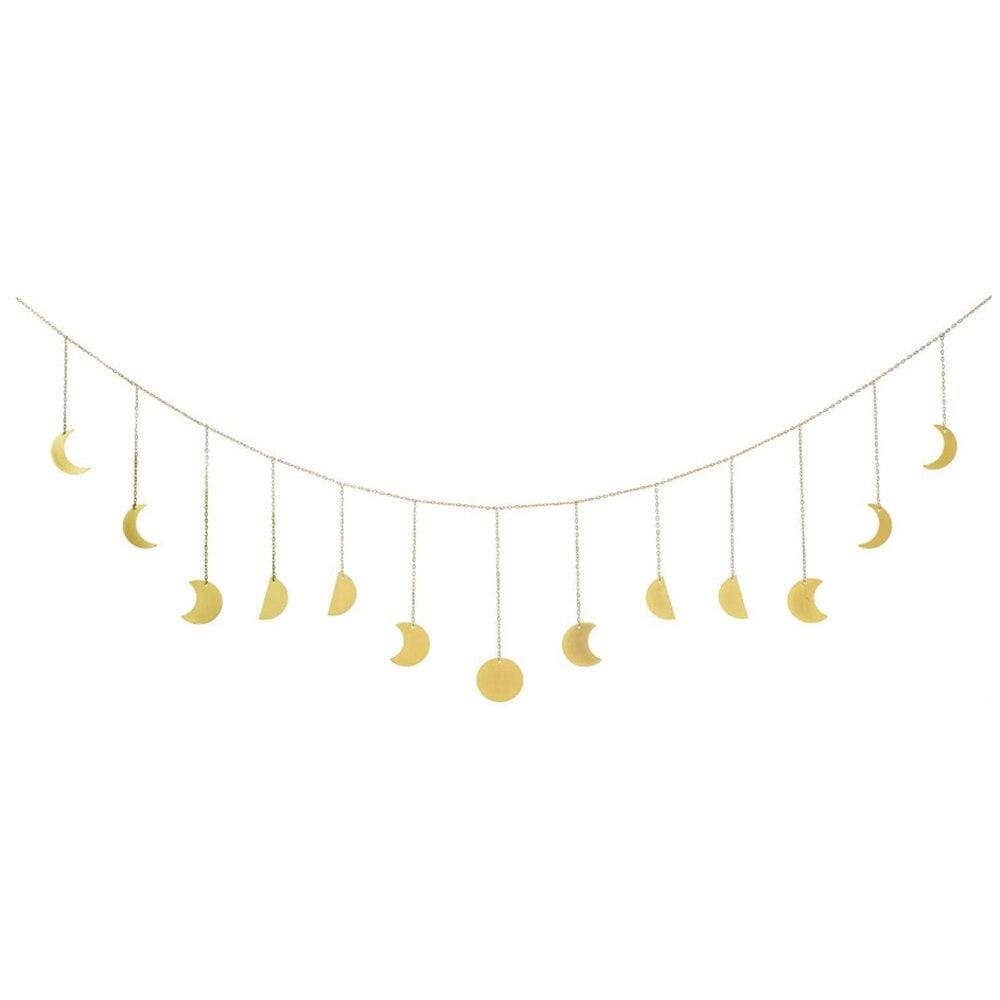 Mondphase Wandbehang