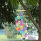 Bunte Capizmuscheln Windspiele