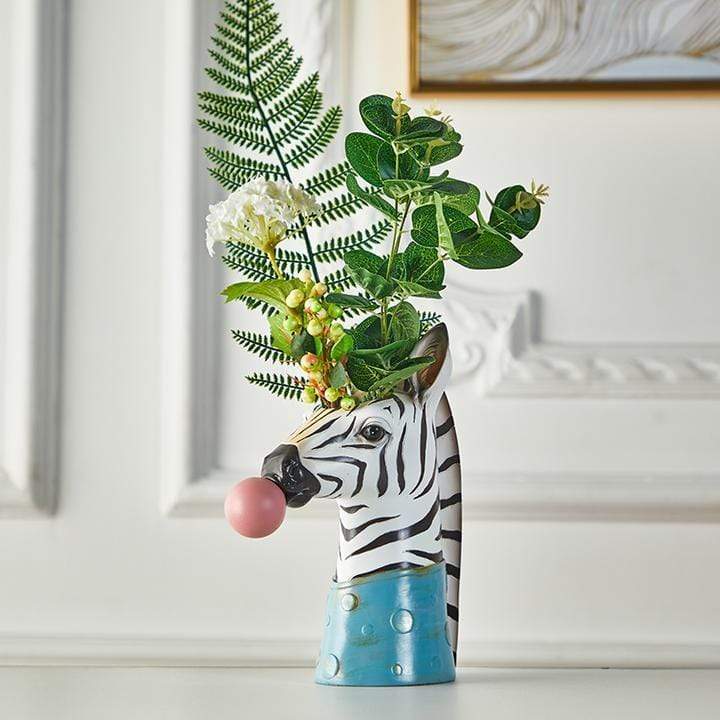 Süße Tiere Blumenvase