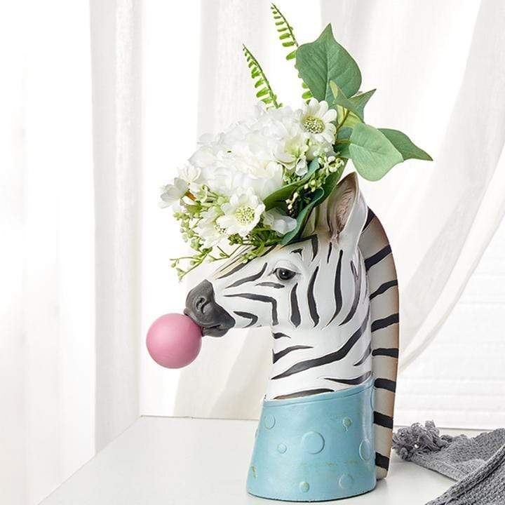 Süße Tiere Blumenvase