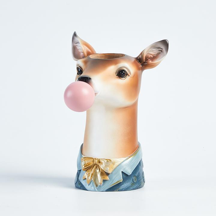 Süße Tiere Blumenvase