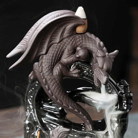 Drachen Rückflusräucherofen