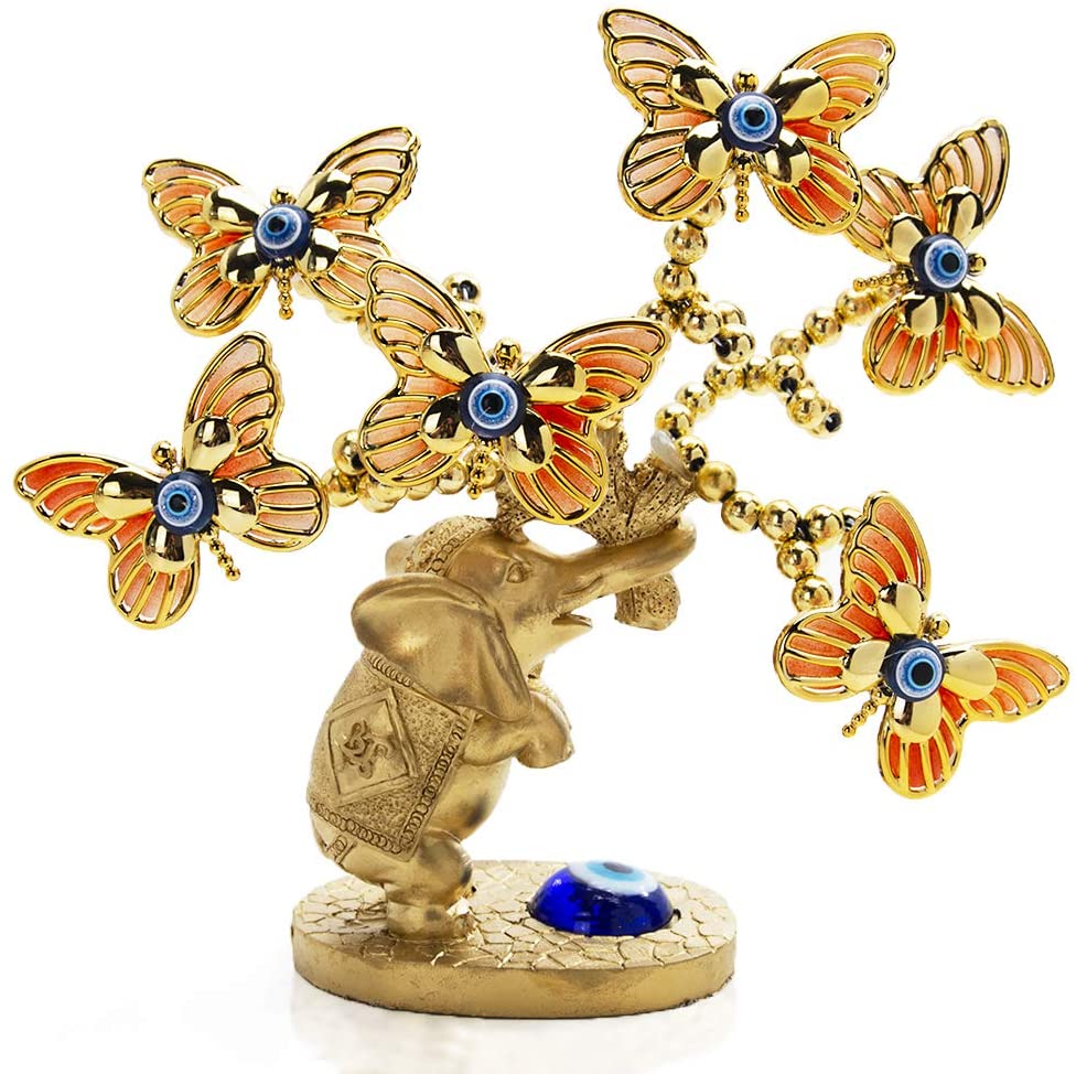 Evil Eye Schmetterlinge und Elefantenbaum