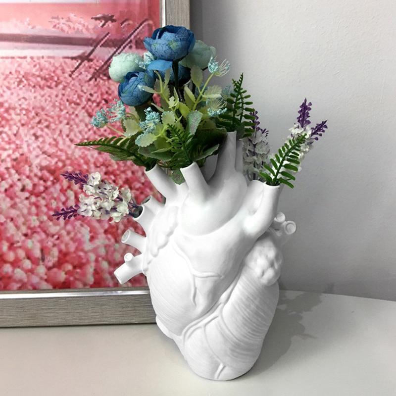 Herz Blumen Vase