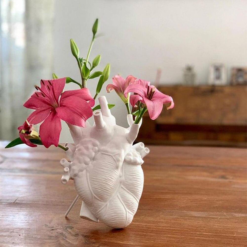 Herz Blumen Vase