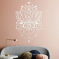 Lotus Mandala Wandaufkleber