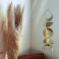 Mondphasen Spiegel Wandbehang