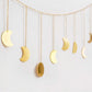 Mondphase Wandbehang