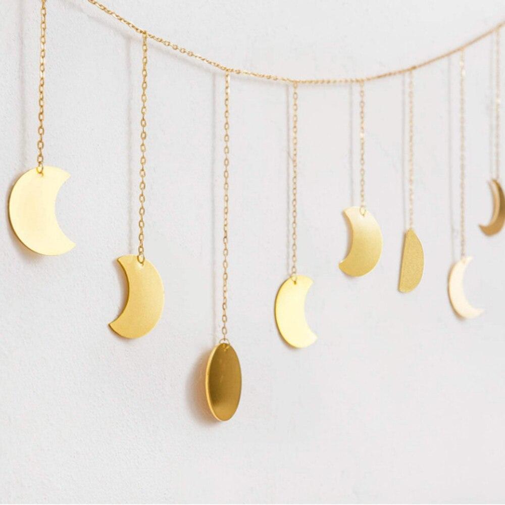 Mondphase Wandbehang