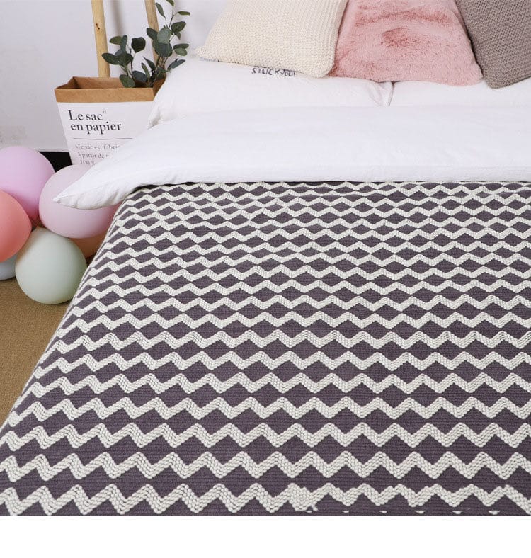Nordic Strickdecke