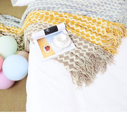 Nordic Strickdecke