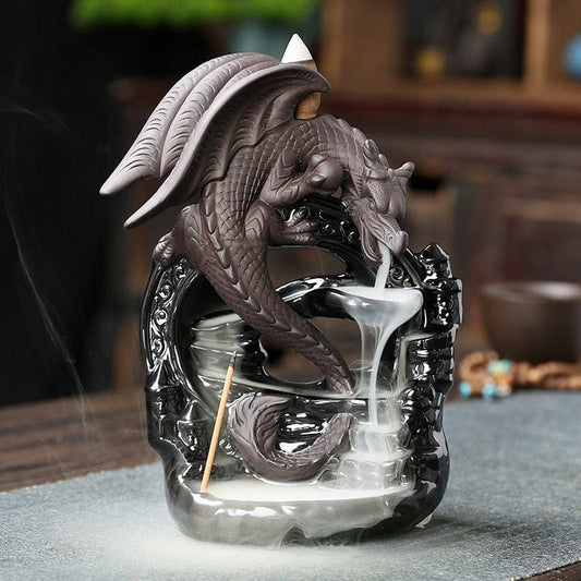 Drachen Rückflusräucherofen