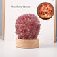 Aventurin Quarz Kristalllampe