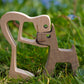 Unbedingte Liebe Holzfigur
