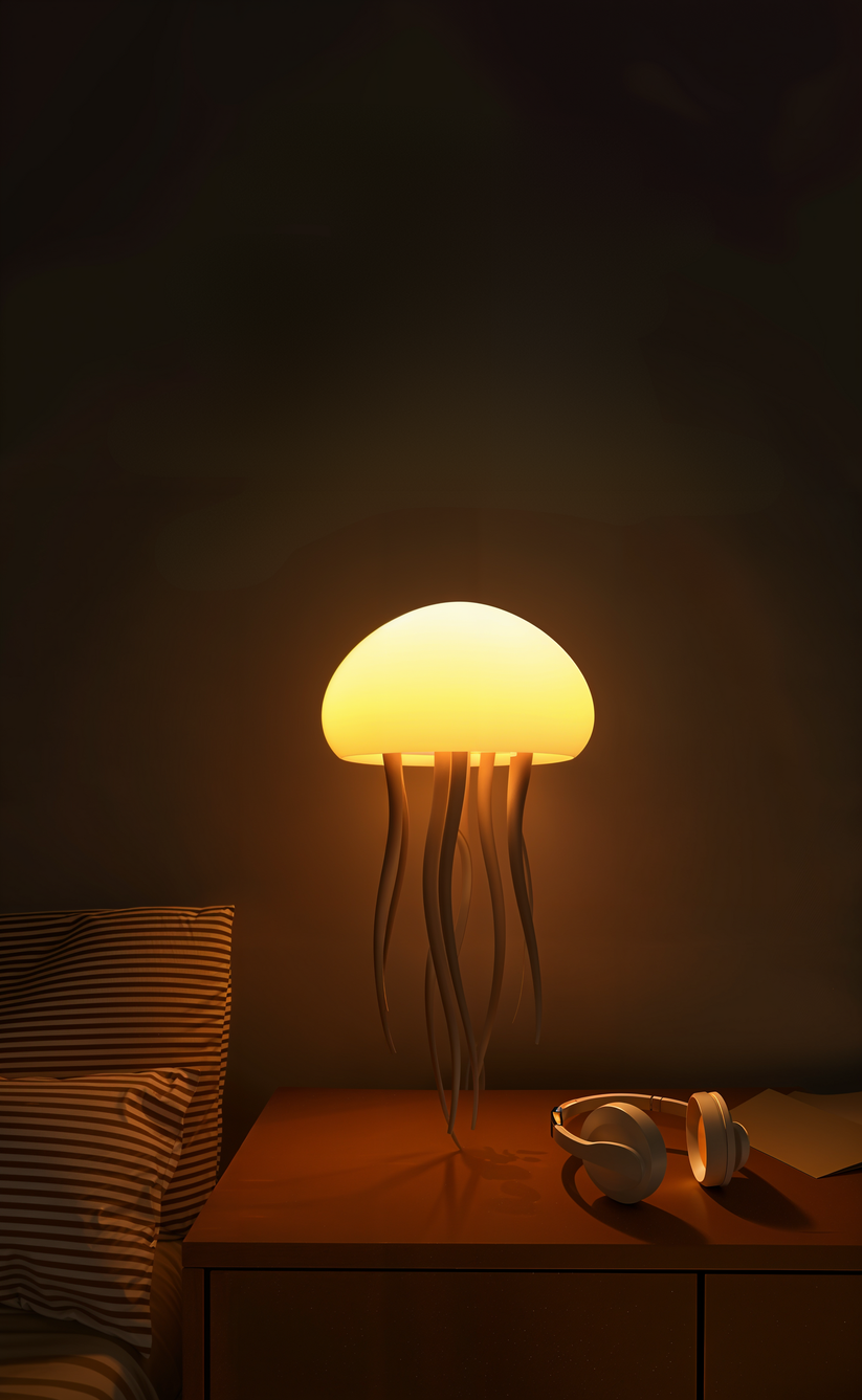 Frendorf | Oceanight Elegante Qualle Tischlampe