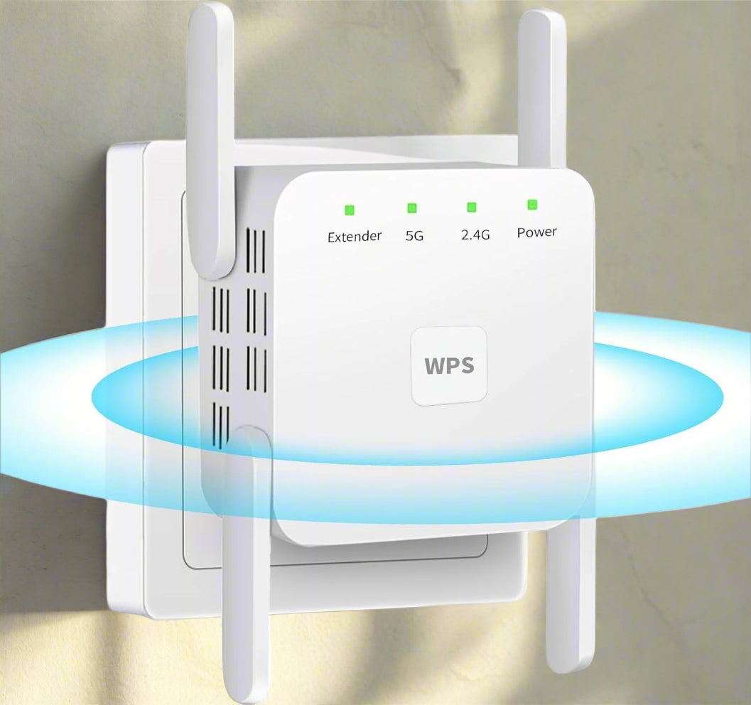 Frendorf | UltraXtend 5G WiFi Booster – Bester WiFi-Extender für schnellere, stärkere Verbindung im Vereinigten Königreich