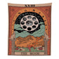 "Die Mond" Tarot Farbige Wandteppich