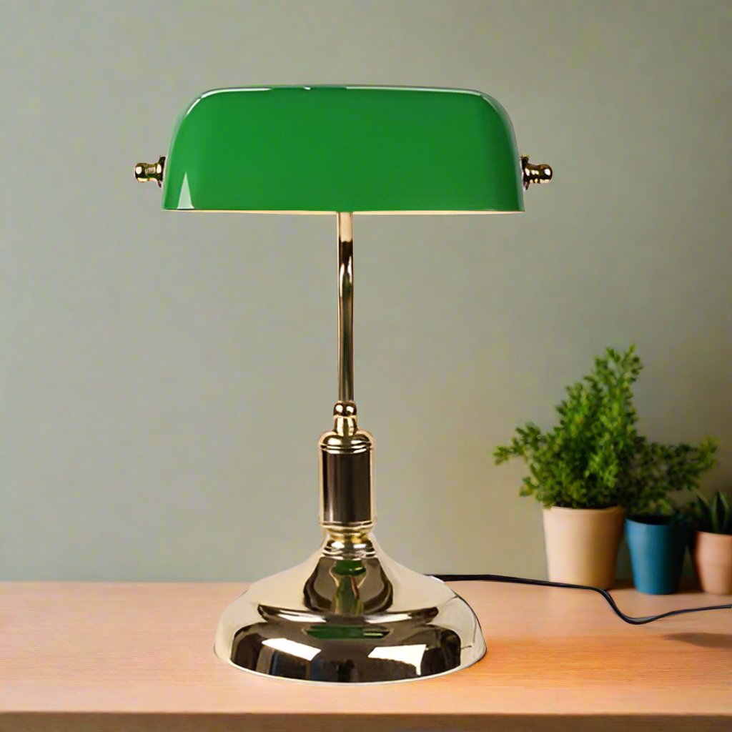 Frendorf | Lumivelle Glas-Tischlampe | Europäisches Design | Dimmbares LED-Licht | Stilvolle Dekoration