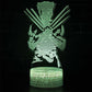 3D Lampe Marvel Wolverine X-Men