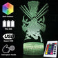 3D Lampe Marvel Wolverine X-Men