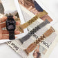 Frendorf | Damen Woven Edelstahl Armband für Apple Watch