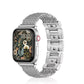 Frendorf | Damen Woven Edelstahl Armband für Apple Watch