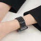 Frendorf | Damen Woven Edelstahl Armband für Apple Watch