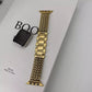 Frendorf | Damen Woven Edelstahl Armband für Apple Watch
