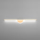 Moderne Wandlampe aus Holzbogen