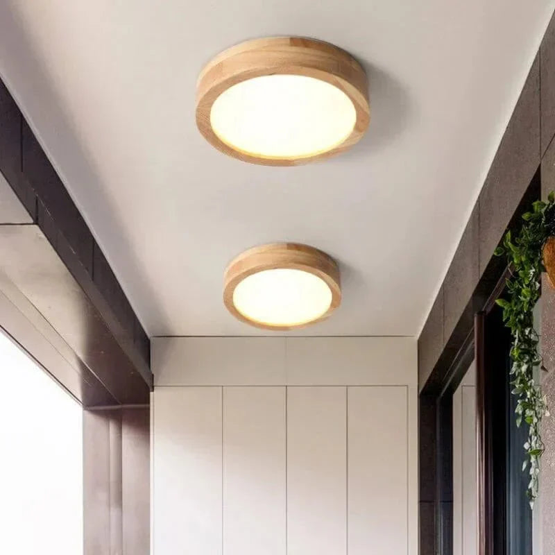 Frendorf | Bringen Sie Wärme und Eleganz mit der Woodcircle Deckenlampe