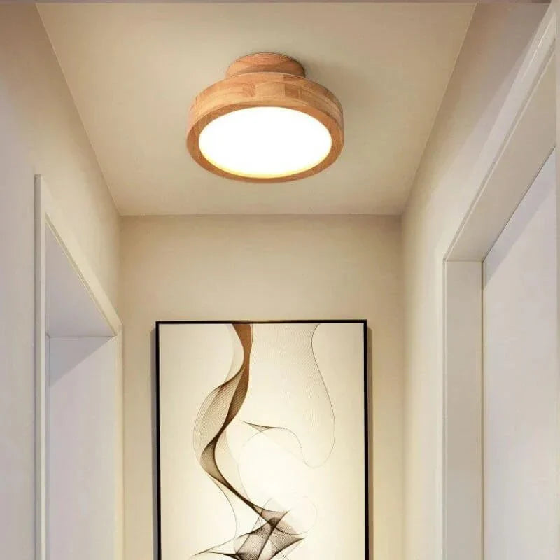 Frendorf | Bringen Sie Wärme und Eleganz mit der Woodcircle Deckenlampe