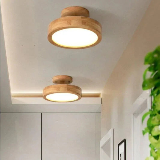 Frendorf | Bringen Sie Wärme und Eleganz mit der Woodcircle Deckenlampe