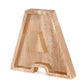 Holz Alphabetbuchstaben 'Initial' Sparschwein