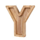 Holz Alphabetbuchstaben 'Initial' Sparschwein