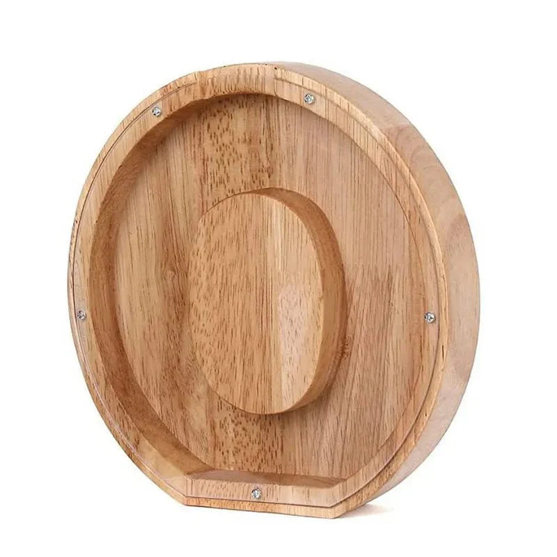 Holz Alphabetbuchstaben 'Initial' Sparschwein